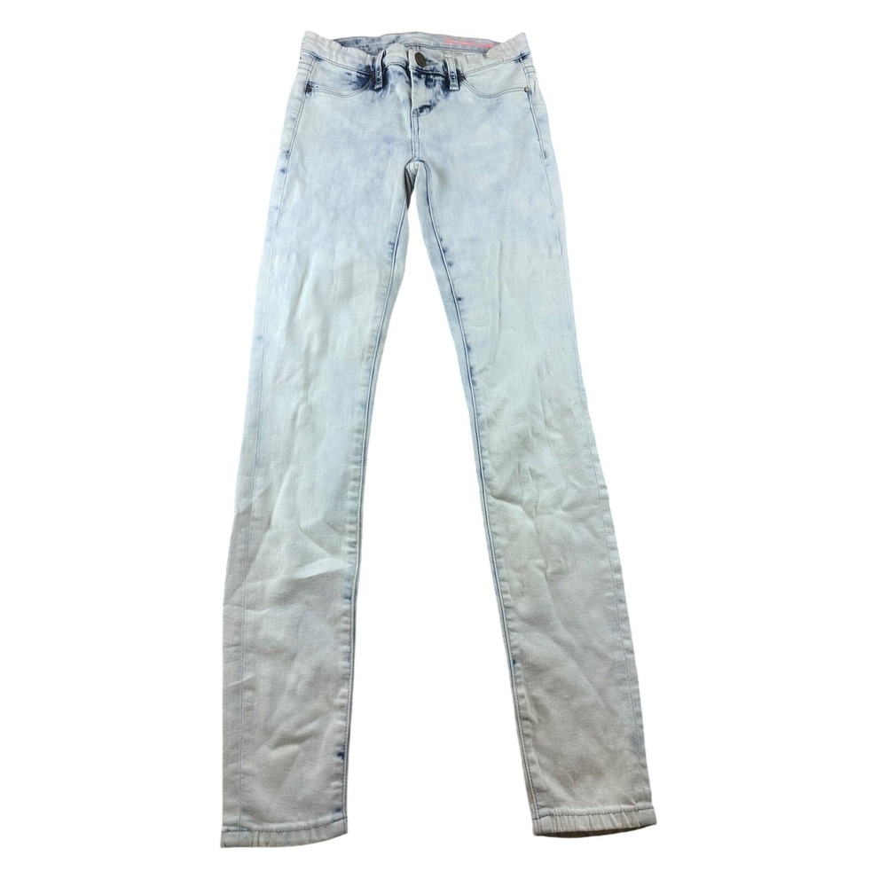BlankNYC Jeans Men 24 Blue Slim Denim Skinny Acid Wash Tapered Grunge Streetwear